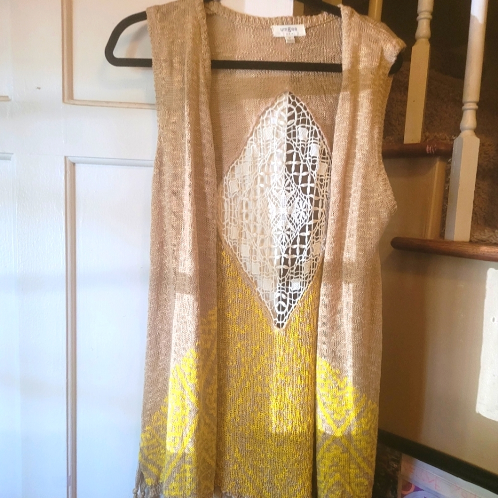 Croquet bohemian vest